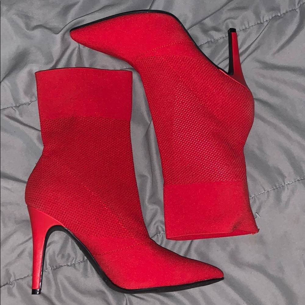 Red booties